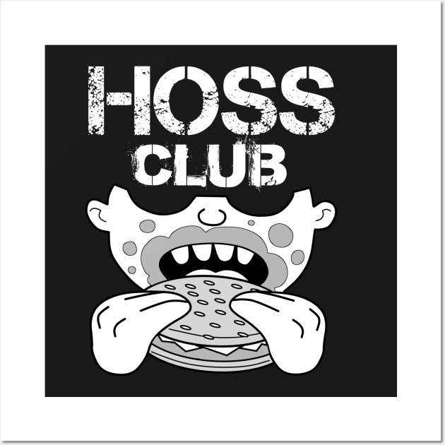 HOSS CLUB Wall Art by thehuskybarbu